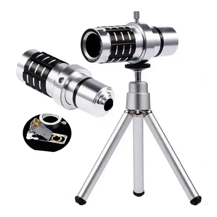 12x Zoom Mobile Telephoto metal Lens